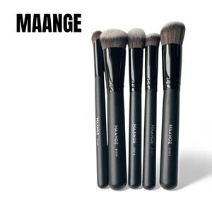 014 MAANGE Black Makeup Brush Set